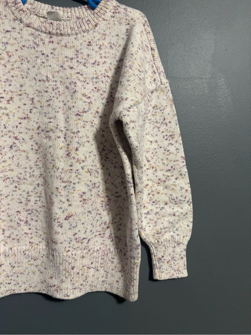GAP kids speckled fall holiday sweater girls small
